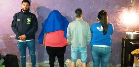 La policía detuvo en San Martín a nueve personas que integraban una organización narco