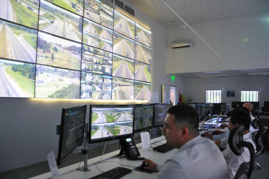 El centro de monitoreo camino del Buen Ayre cumple 4 años.