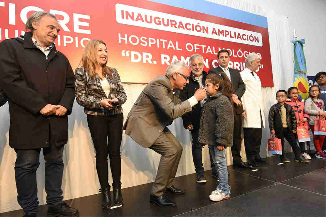 Julio Zamora inauguró la ampliación del Hospital Municipal Oftalmológico de Tigre “Dr. Ramón Carillo”