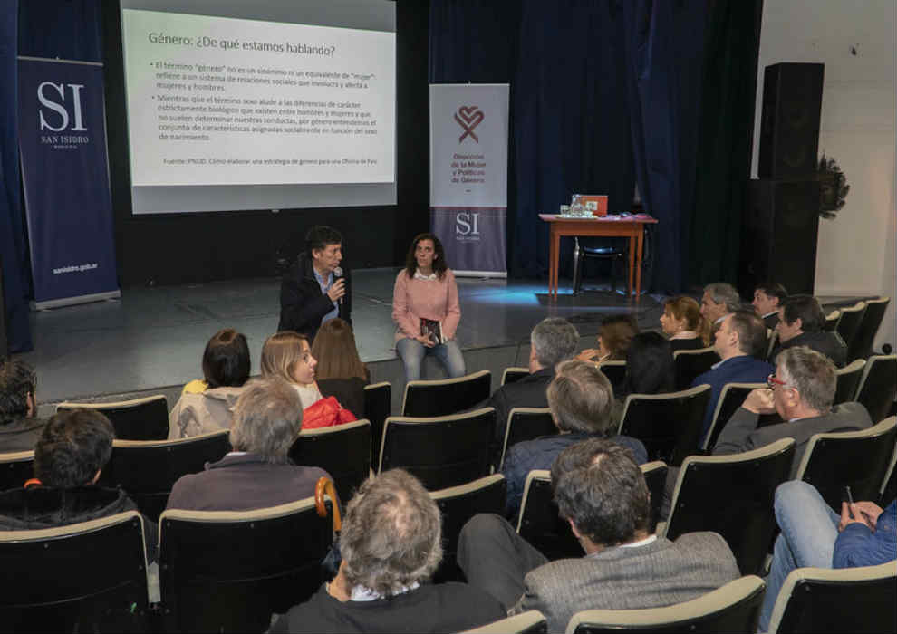 San Isidro capacita en la temática de género a todas las personas que se desempeñen en la función pública
