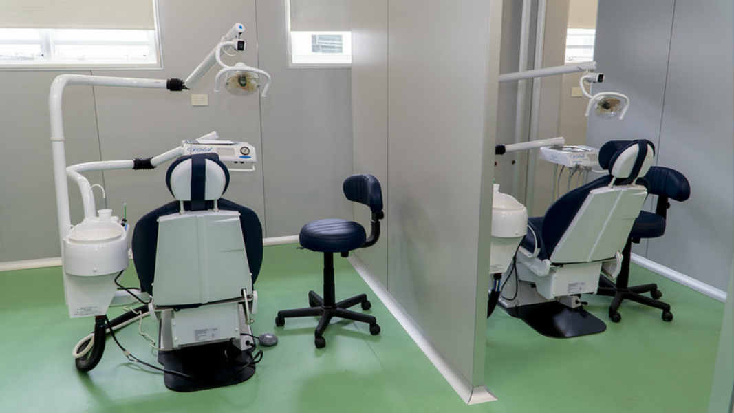 Nueva área de odontología en el hospital de Boulogne