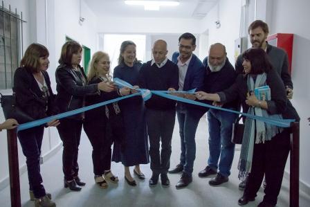 Ducoté inauguró la ampliación de la Escuela Secundaria Nº 8