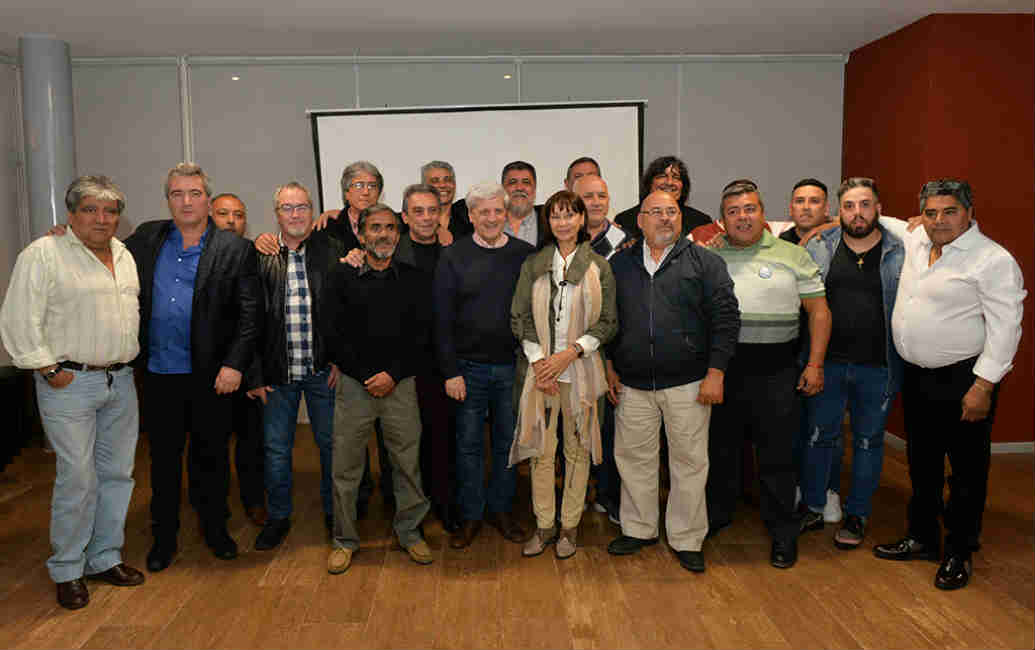 Luis Andreotti compartió el 20° aniversario del Centro de Ex Combatientes de Malvinas