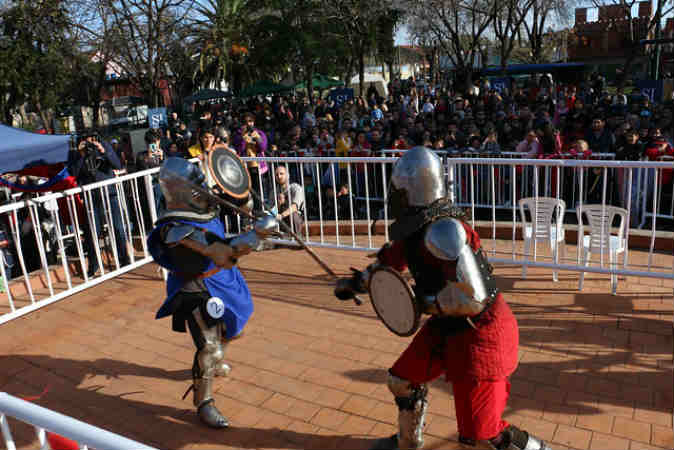Torneo de combate medieval en San Isidro Torneo de combate medieval en San Isidro
