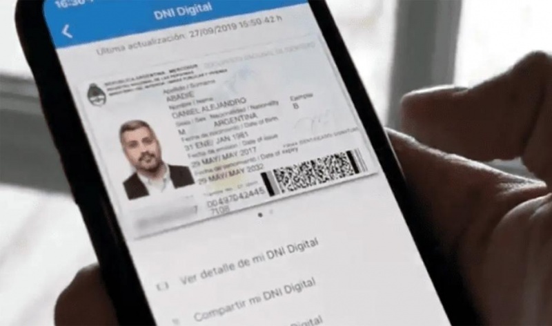 El gobierno oficializó la versión digital del DNI para celulares