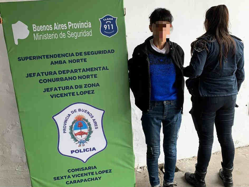 Cayó en Vicente López una narco pareja de motochorros que asolaban Zona Norte