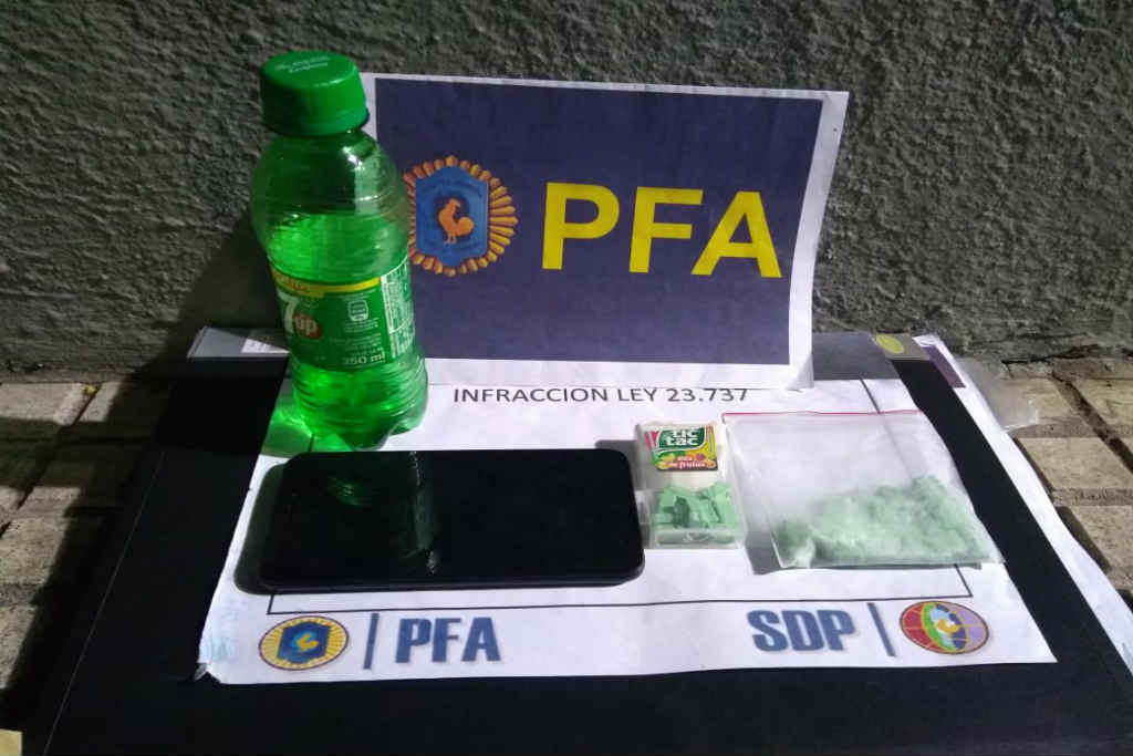 Detienen en Olivos a un hombre con éxtasis y ketamina