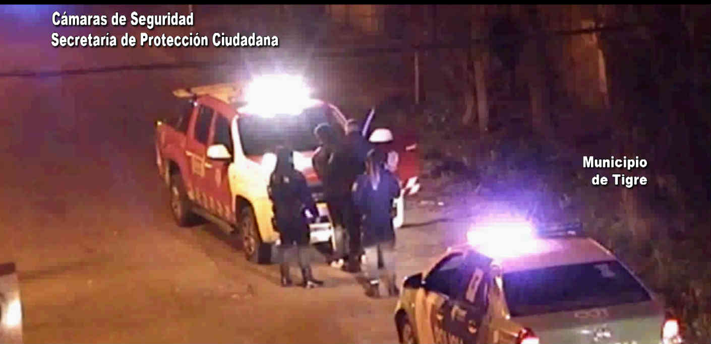 Robó objetos de un auto en Pacheco y fue rápidamente interceptado gracias a las cámaras de Tigre