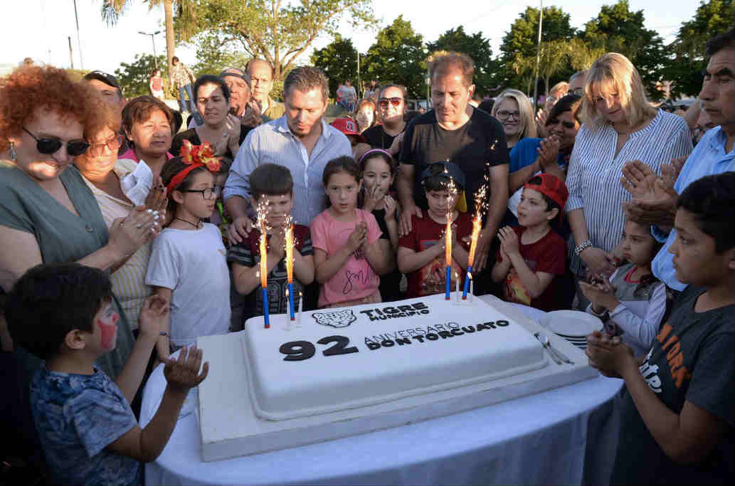 La comunidad de Don Torcuato festejó su 92° aniversario