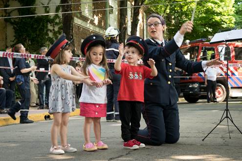 Los Bomberos Voluntarios de San Isidro celebraron sus 80 años con un encuentro familiar en el HCD