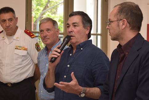 Los Bomberos Voluntarios de San Isidro celebraron sus 80 años con un encuentro familiar en el HCD