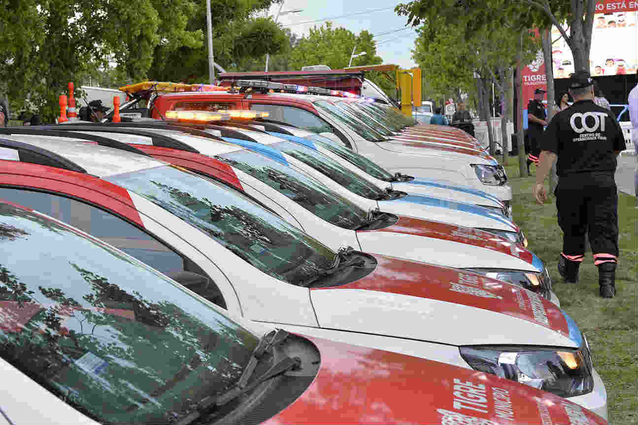 Tigre presentó nuevos móviles y equipamiento para el COT