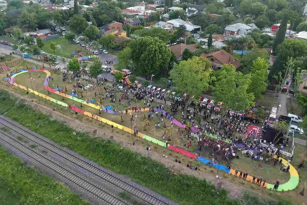 Julio Zamora inauguró en Benavídez el espacio renovado N°52