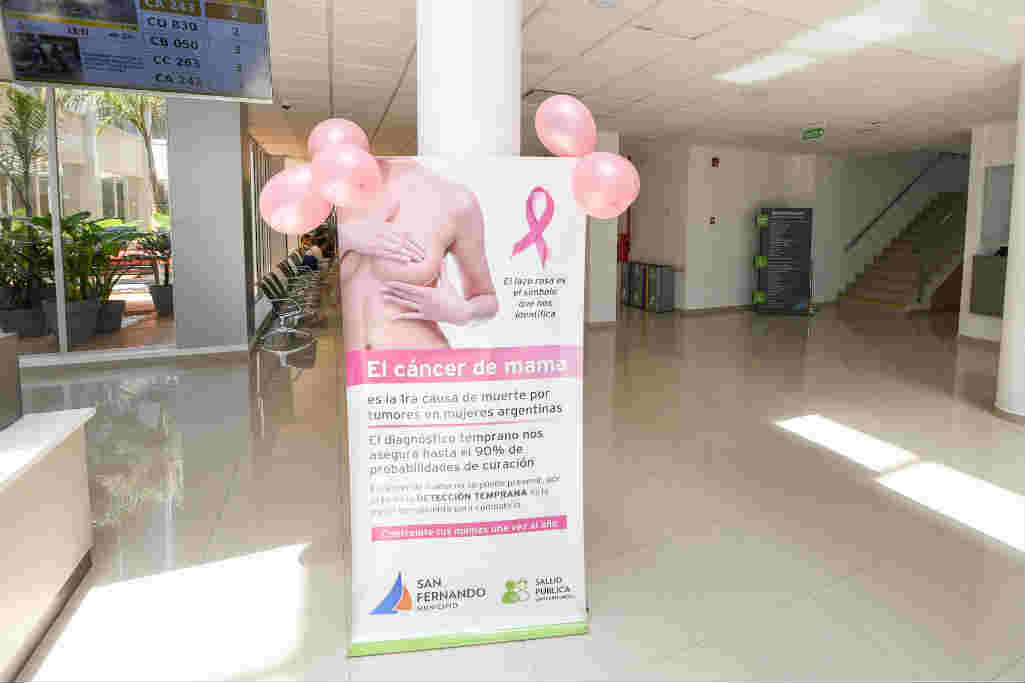 San Fernando trabaja en diagnóstico y prevención del cáncer de mama