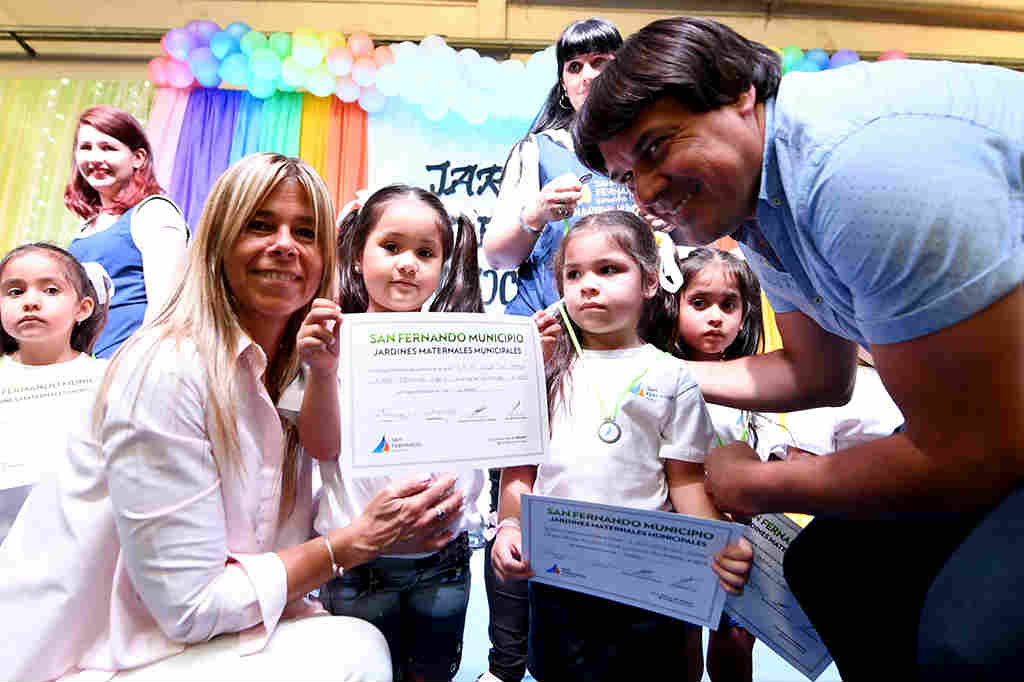 Jardines Maternales Municipales de San Fernando tuvieron su fiesta de egresados