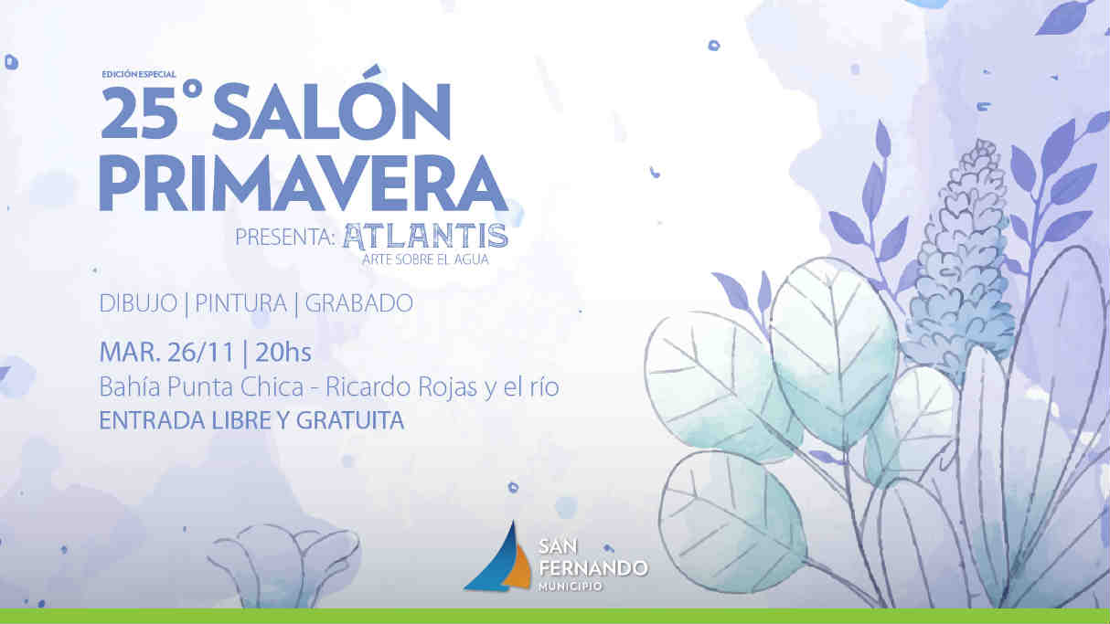 25 edición del Salón Primavera de San Fernando con “Atlantis: Arte sobre el agua”