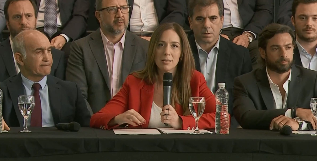 Vidal realizó un balance de su gestión con una conferencia en Vicente López