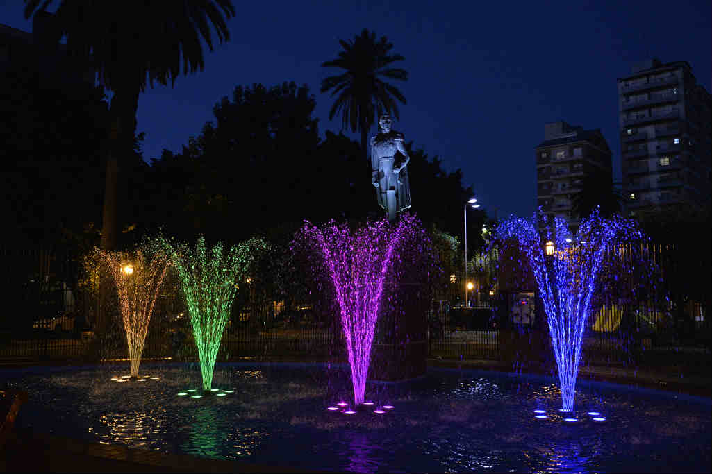 Tigre centro y Rincón de Milberg estrenaron nuevas fuentes