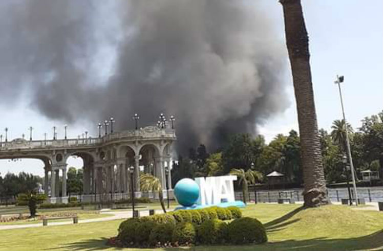 Un incendio afectó al Club Escandinavo de Tigre