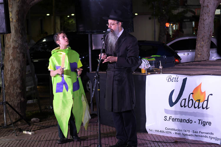 Se celebró “Janucá” por primera vez en San Fernando  