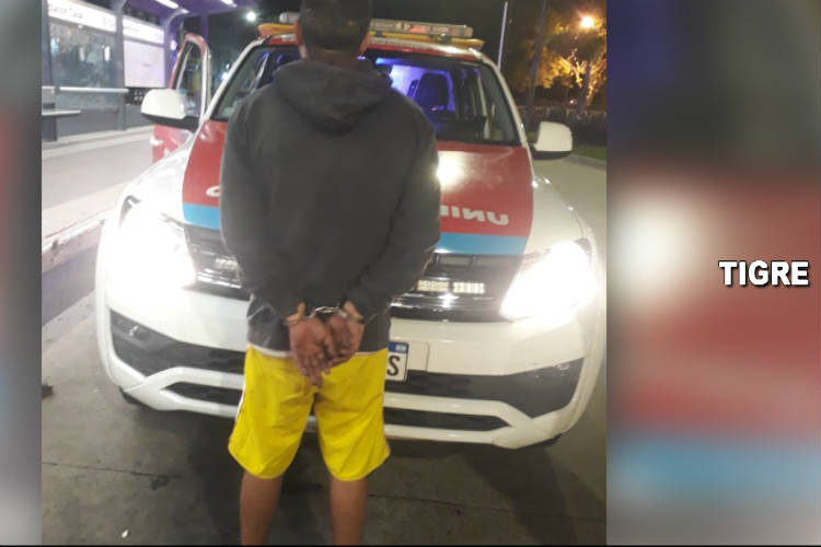 Cayó en Tigre un ladrón por robar pertenencias de un automóvil