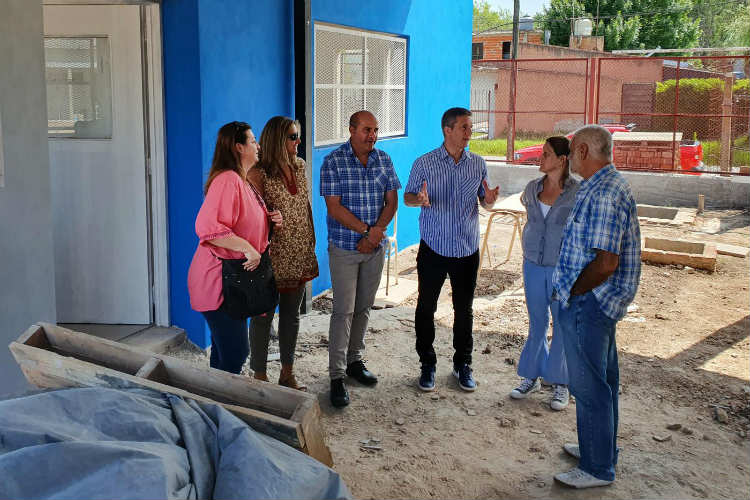 Avanza la construcción de la Escuela Secundaria N°36 en Benavídez
