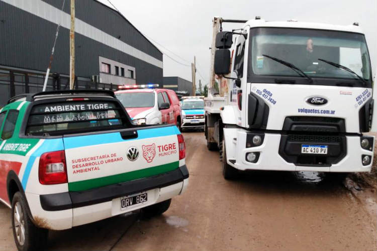 Tigre intensifica sus controles los ambientales en grandes industrias