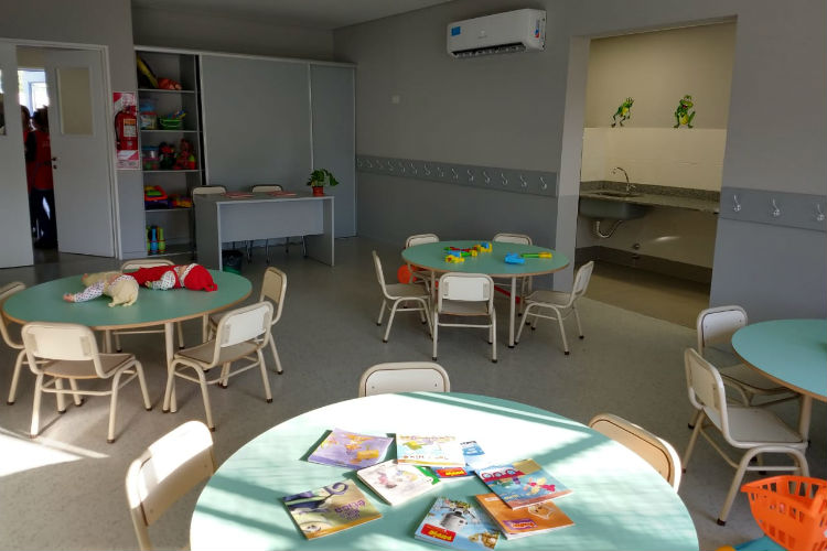 Julio Zamora inauguró el Jardín Municipal de Tigre centro