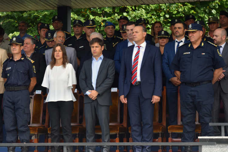 Berni presentó nuevas autoridades de la Policía provincial