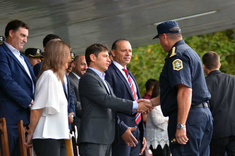 Berni presentó nuevas autoridades de la Policía provincial