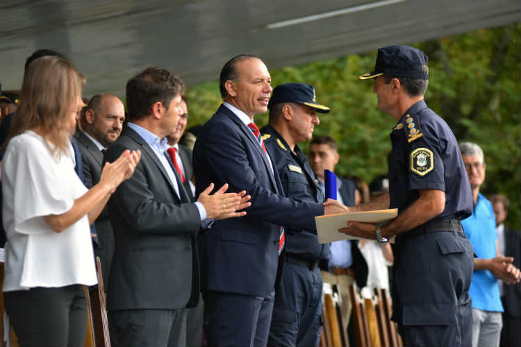 Berni presentó nuevas autoridades de la Policía provincial