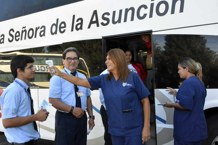 Tigre activó un puesto sanitario con cámara termográfica para detectar posibles casos de Dengue