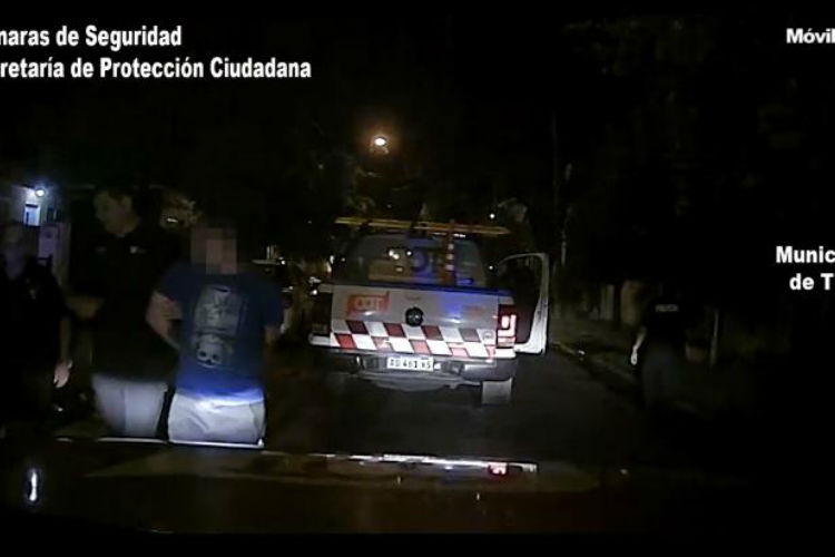 Robó en una estación de servicio de Tigre, huyó y fue detenido