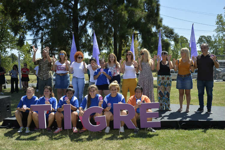 Mes de la Mujer en Tigre: el deporte y la cultura se unieron para homenajear a vecinas de la ciudad