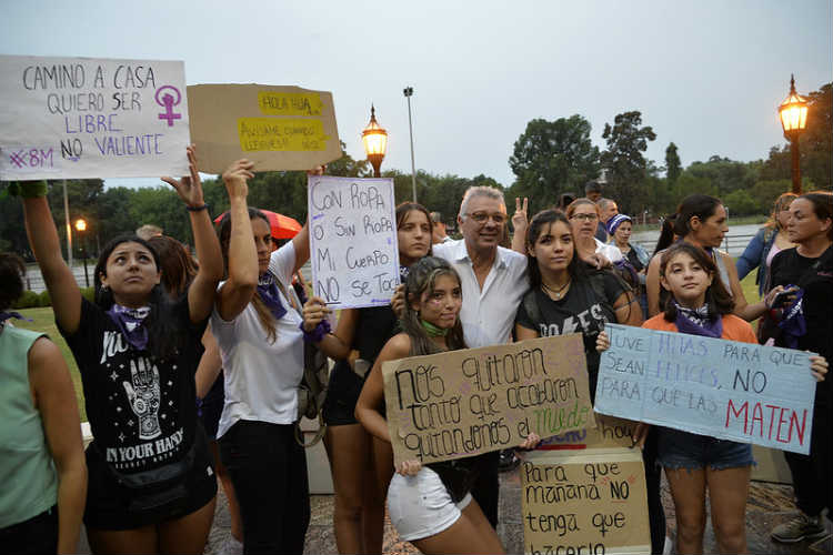 Tigre realizó su primera marcha a favor de la igualdad de género