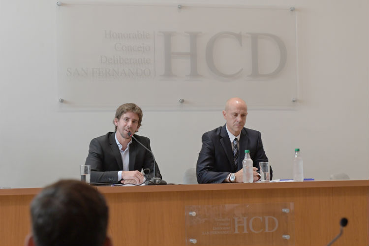 Juan Andreotti inauguró la asamblea legislativa en el HCD de San Fernando Juan Andreotti inauguró la asamblea legislativa en el HCD de San Fernando