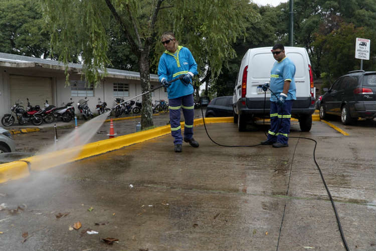 San Isidro implementó una nueva medida de higiene en hospitales y centros de salud 