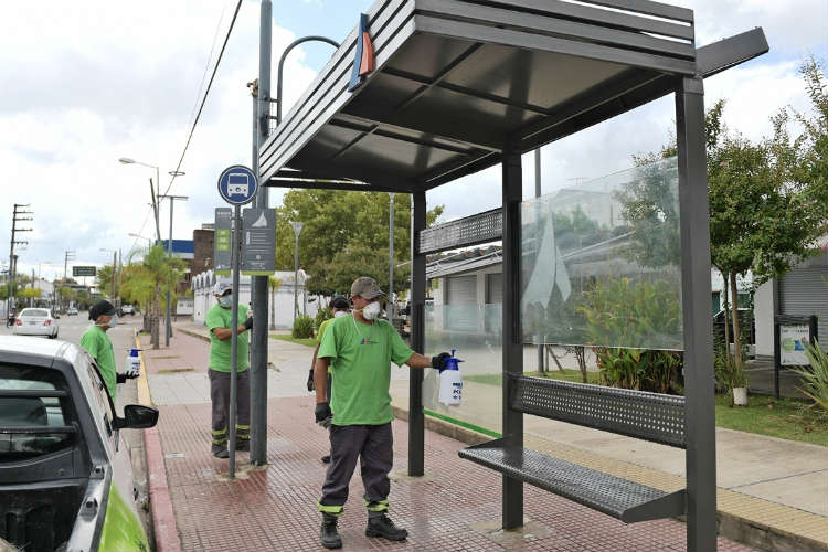 San Fernando toma medidas de prevención ante el coronavirus en los espacios públicos San Fernando toma medidas de prevención ante el coronavirus en los espacios públicos