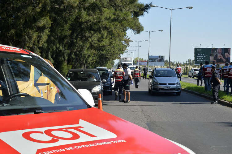 Tigre: nuevo operativo vehicular y controles a supermercados por coronavirus Tigre: nuevo operativo vehicular y controles a supermercados por coronavirus