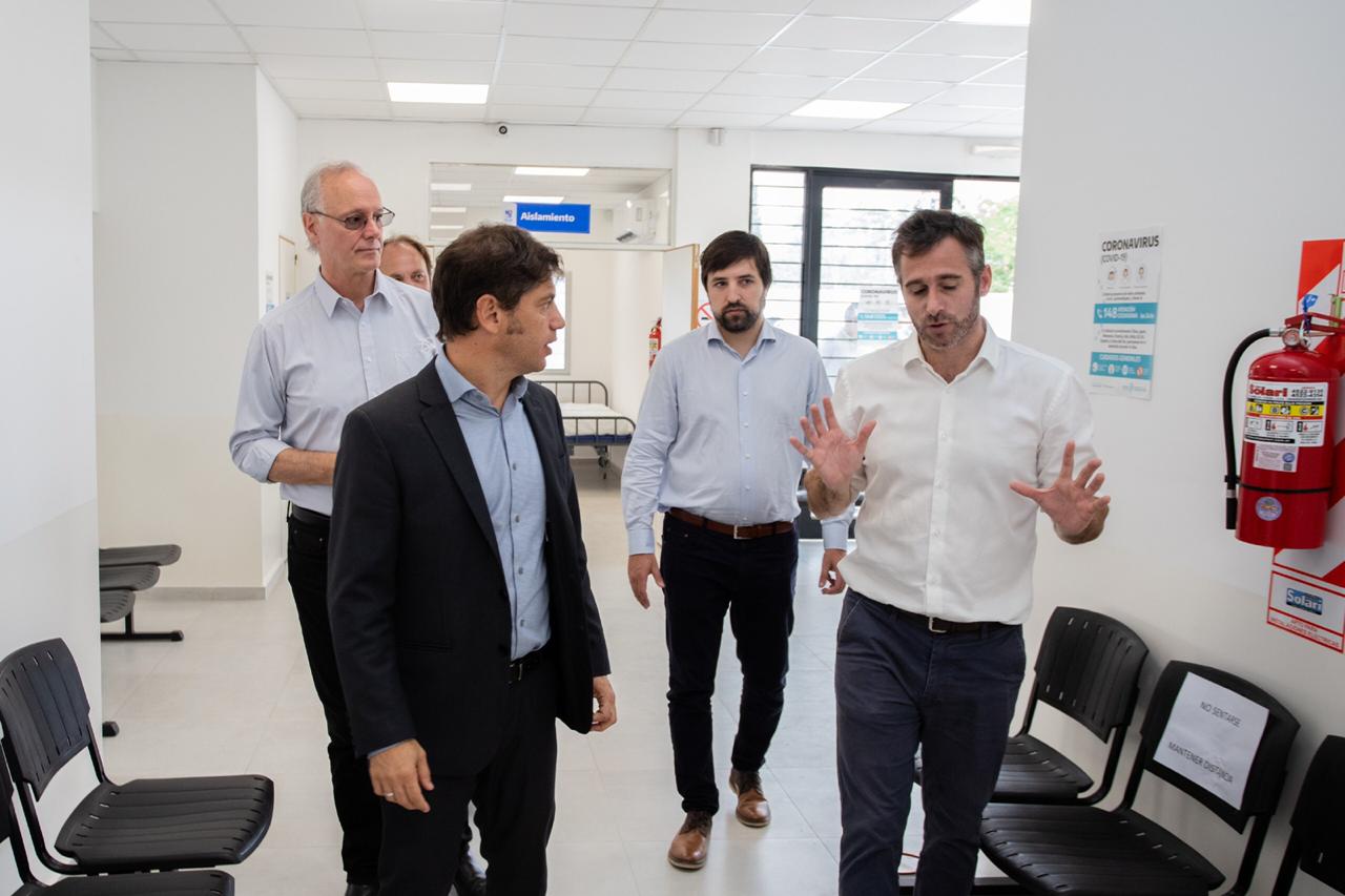 Kicillof y Achaval inauguraron el centro de diagnóstico “Tratado del Pilar”