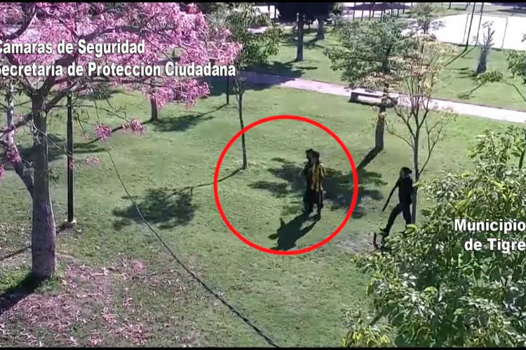 Por las Cámaras de Tigre detienen a tres hombres que violaban el aislamiento social Por las Cámaras de Tigre detienen a tres hombres que violaban el aislamiento social