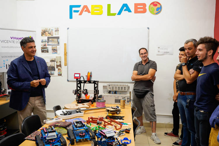 El Laboratorio de Fabricación Digital de Vicente López desarrolla mascarillas para trabajadores de la salud