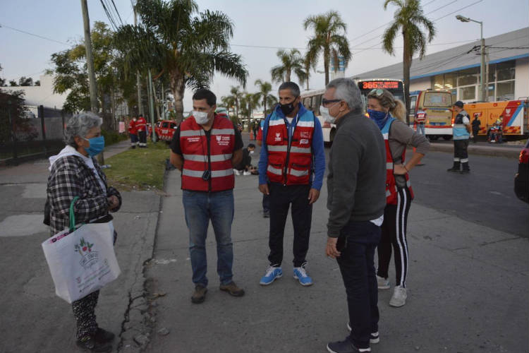 Julio Zamora supervisó un nuevo operativo de control vehicular en Tigre
