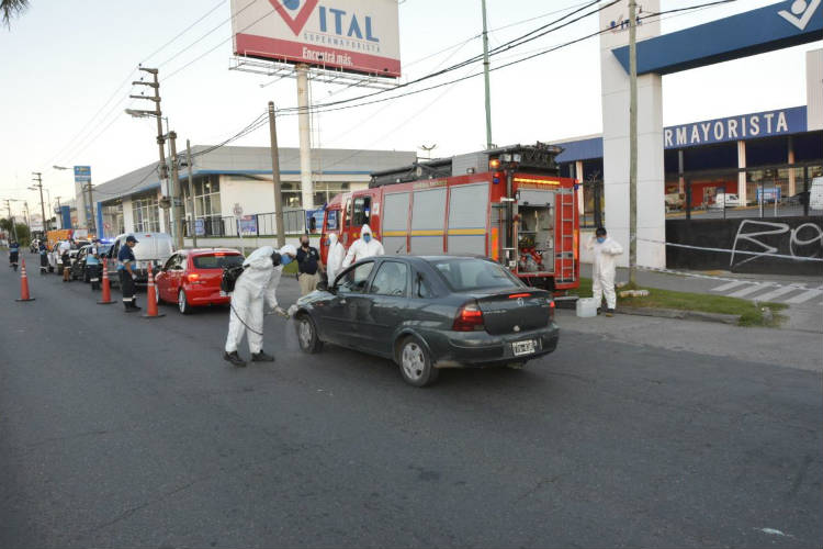 Julio Zamora supervisó un nuevo operativo de control vehicular en Tigre