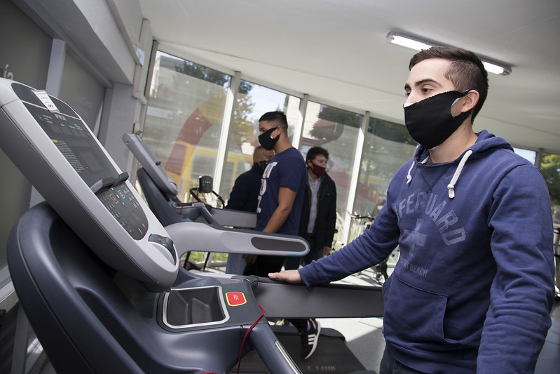 Cómo es el sector de relajación para los médicos del Hospital Central de San Isidro Cómo es el sector de relajación para los médicos del Hospital Central de San Isidro