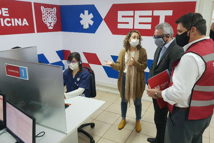 Julio Zamora presentó un servicio de Telemedicina para atención de vecinos de Tigre Julio Zamora presentó un servicio de Telemedicina para atención de vecinos de Tigre