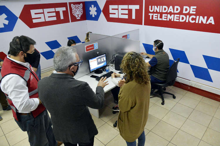 Julio Zamora presentó un servicio de Telemedicina para atención de vecinos de Tigre Julio Zamora presentó un servicio de Telemedicina para atención de vecinos de Tigre