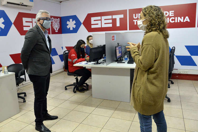 Julio Zamora presentó un servicio de Telemedicina para atención de vecinos de Tigre Julio Zamora presentó un servicio de Telemedicina para atención de vecinos de Tigre