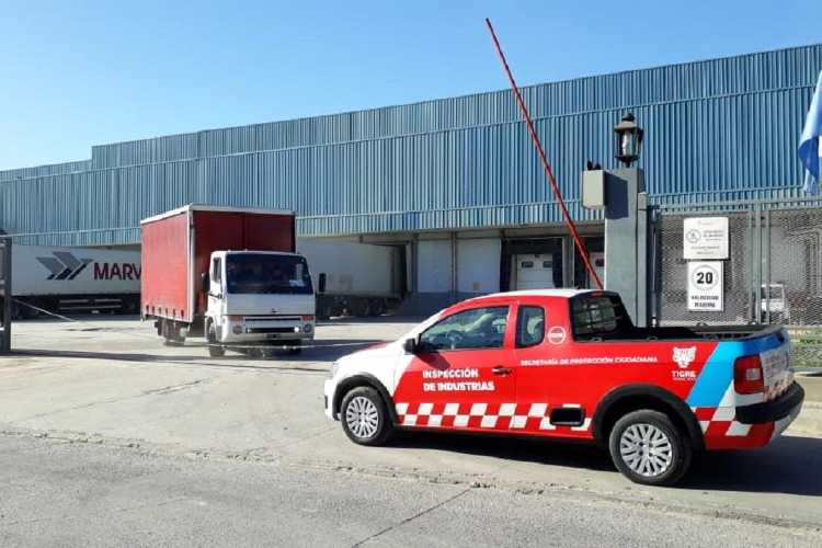 Tigre inspecciona el cumplimiento de protocolos de distanciamiento social, sanitización e higiene en industrias de la ciudad