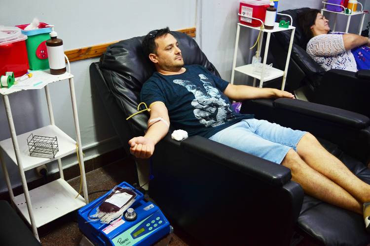Campaña de donación de sangre en Vicente López